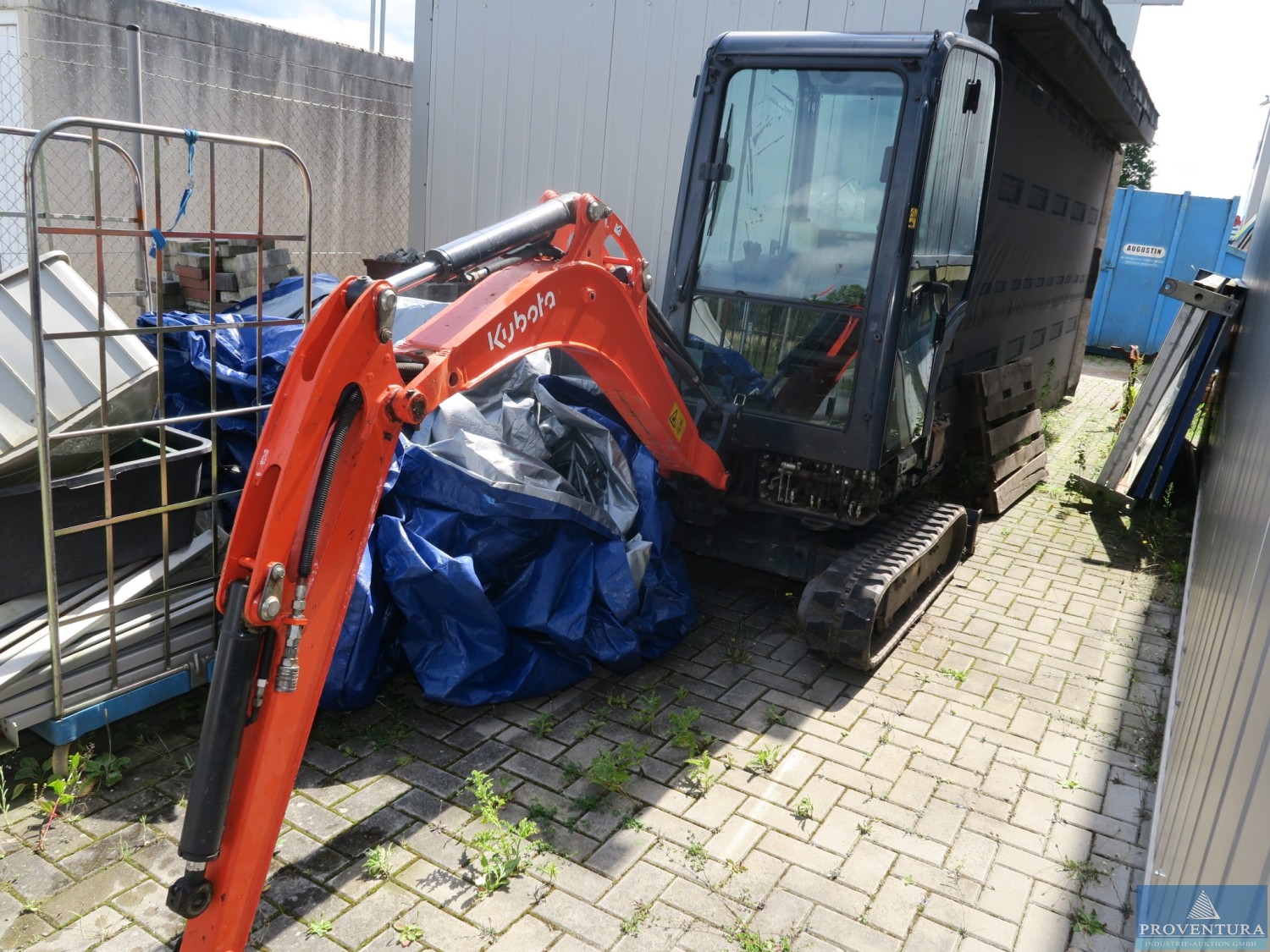 Fußmatte Kubota KX 027-4 Minibagger Velour Fußmatte Kubota KX 027-4 Minibagger Velour