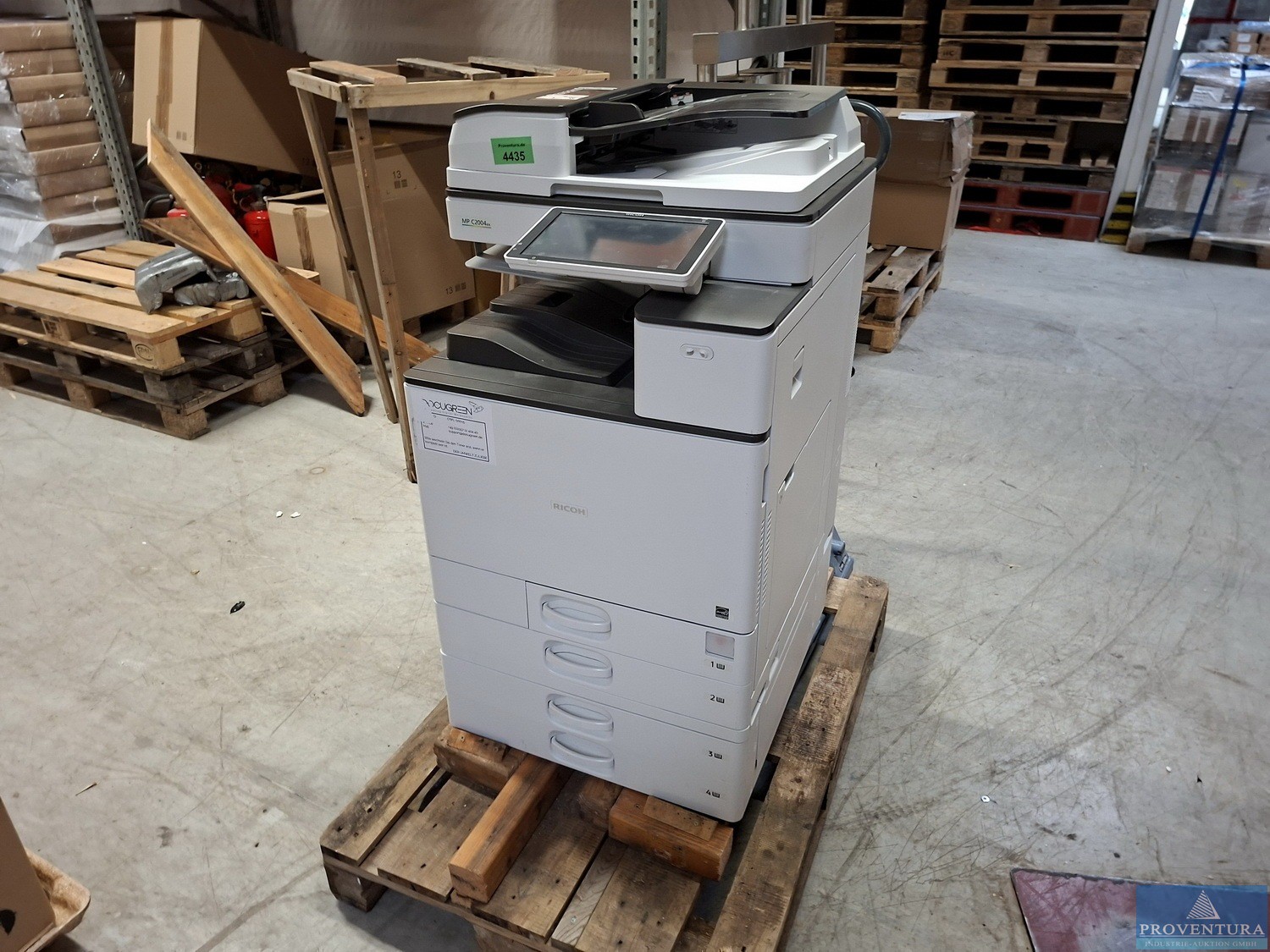Aus Leasing: Multifunktionsgerät RICOH MP C2004ex geringe Laufleistung Zählerstand: 10.771