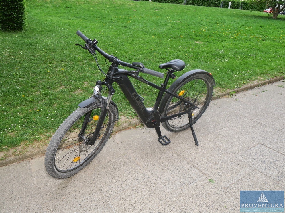 Aus Insolvenz: E-Bike CUBE Reaction Hybrid Performance 625 Allroad black´n grey 16