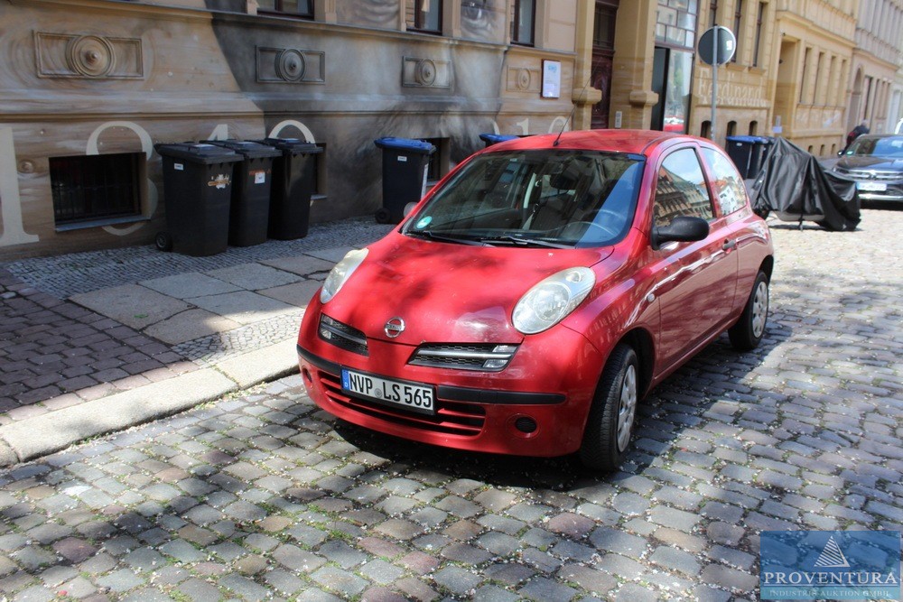 Versteigerung: Nissan Micra 1.2, EZ 2006, 212.000 km, Startpreis € 50,−