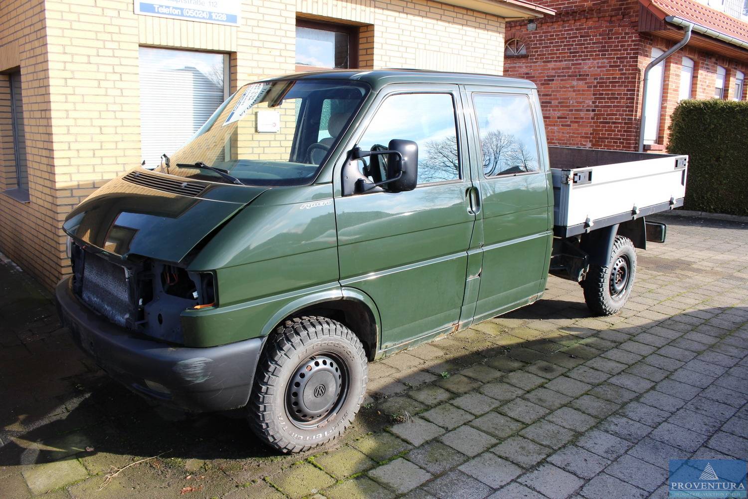 Lkw offener Kasten VW T4 2.5 TDI Syncro, EZ ca. 2000, Unfallschaden, Raum 31626 Nienburg