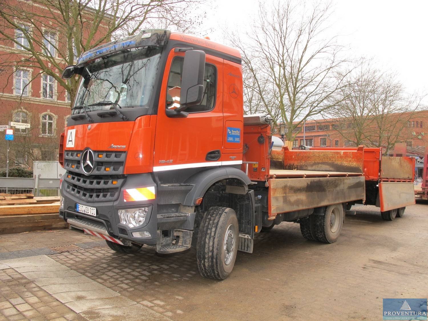 Lkw Kipper Mercedes Benz Arocs 1842 Bluetec6 4x4 Proventura Online Auktion