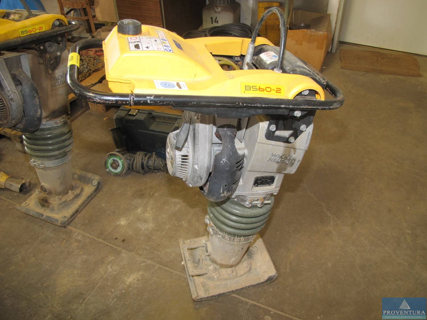 Stampfer WACKER NEUSON BS 602 Proventura OnlineAuktion Stampfer WACKER NEUSON BS 602 Proventura OnlineAuktion