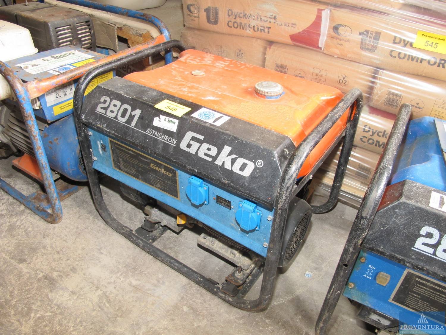 Генератор geko 2801