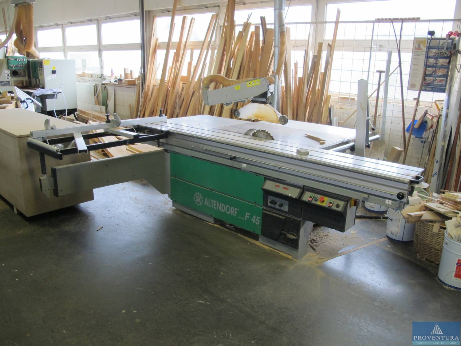 Formatkreissäge ALTENDORF F45, Türbauteile, Stahlträger, 37136 Seulingen