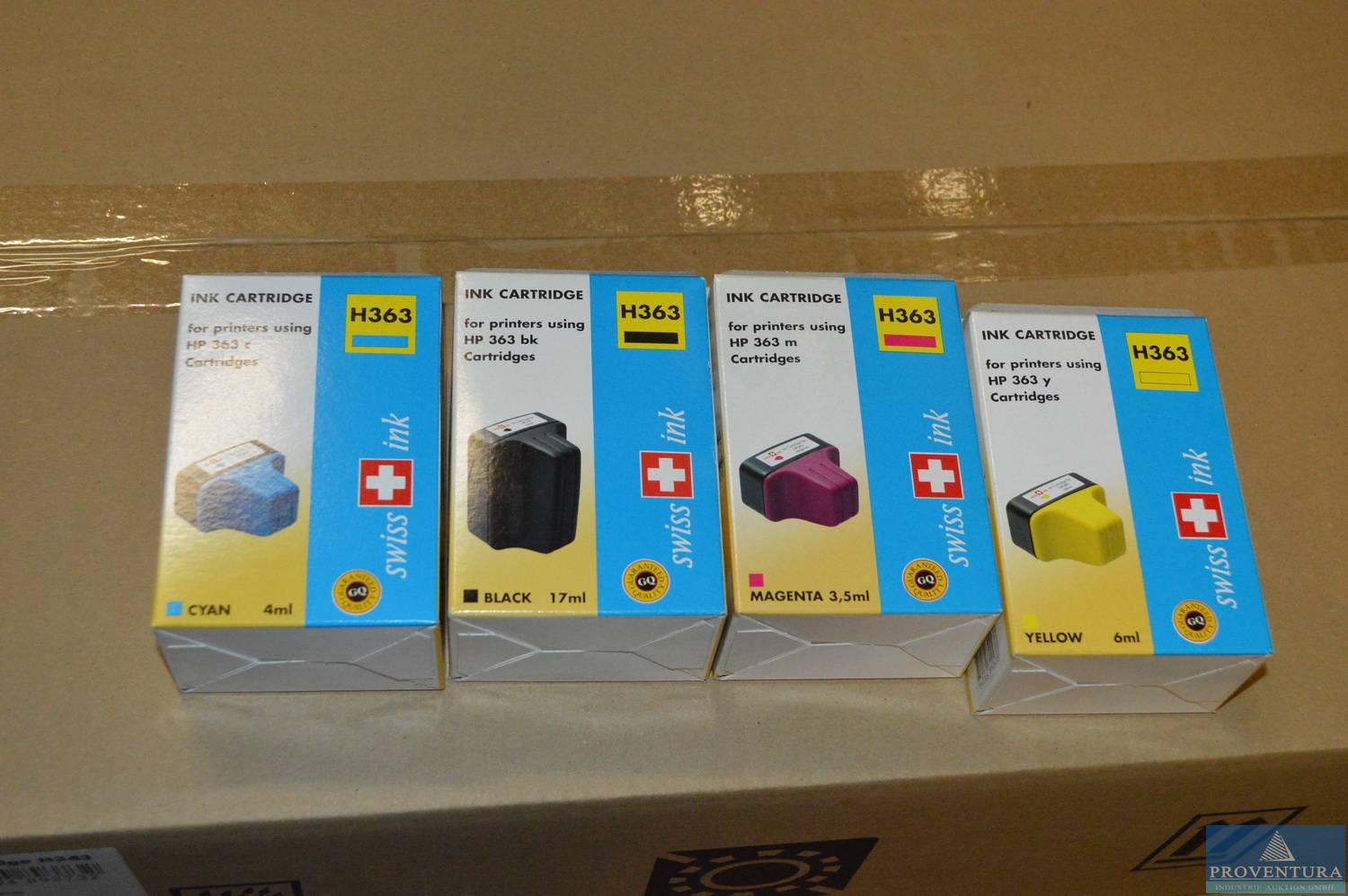 Tintenpatronen SWISS INK für Drucker HP Proventura OnlineAuktion