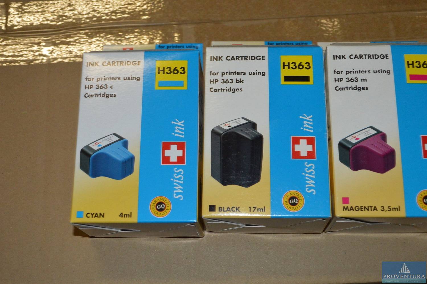 Tintenpatronen SWISS INK für Drucker HP Proventura OnlineAuktion