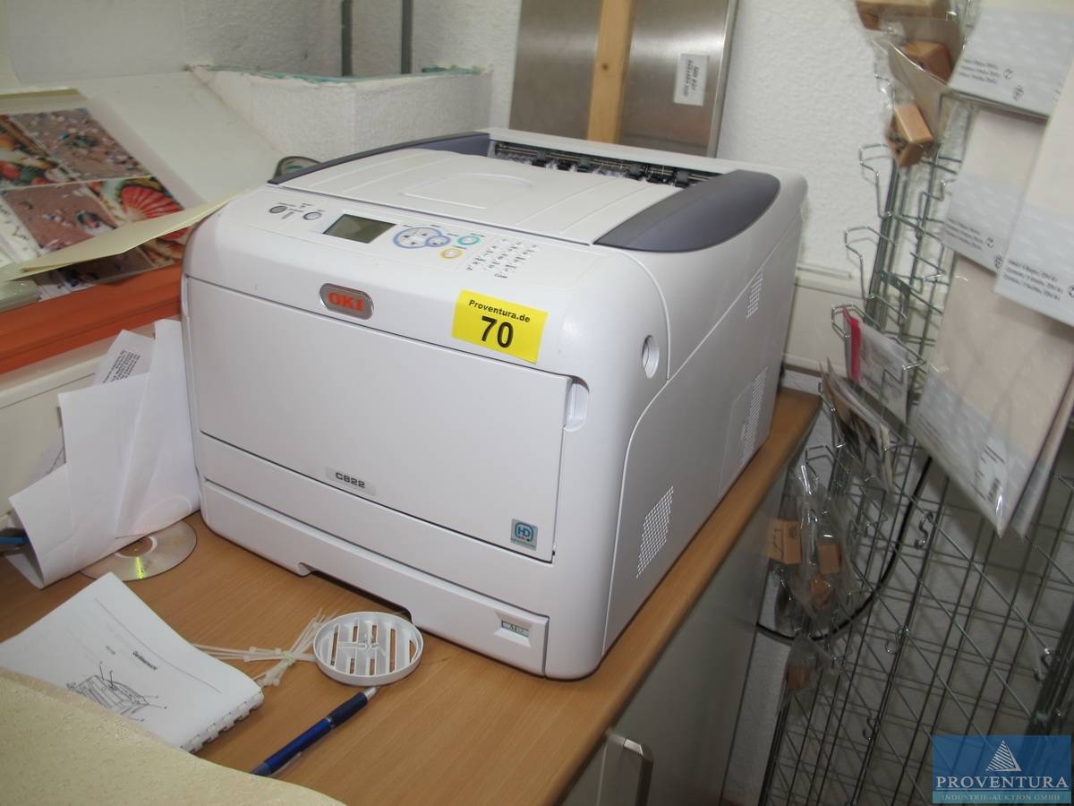 Laserdrucker OKI C822 Proventura Online Auktion