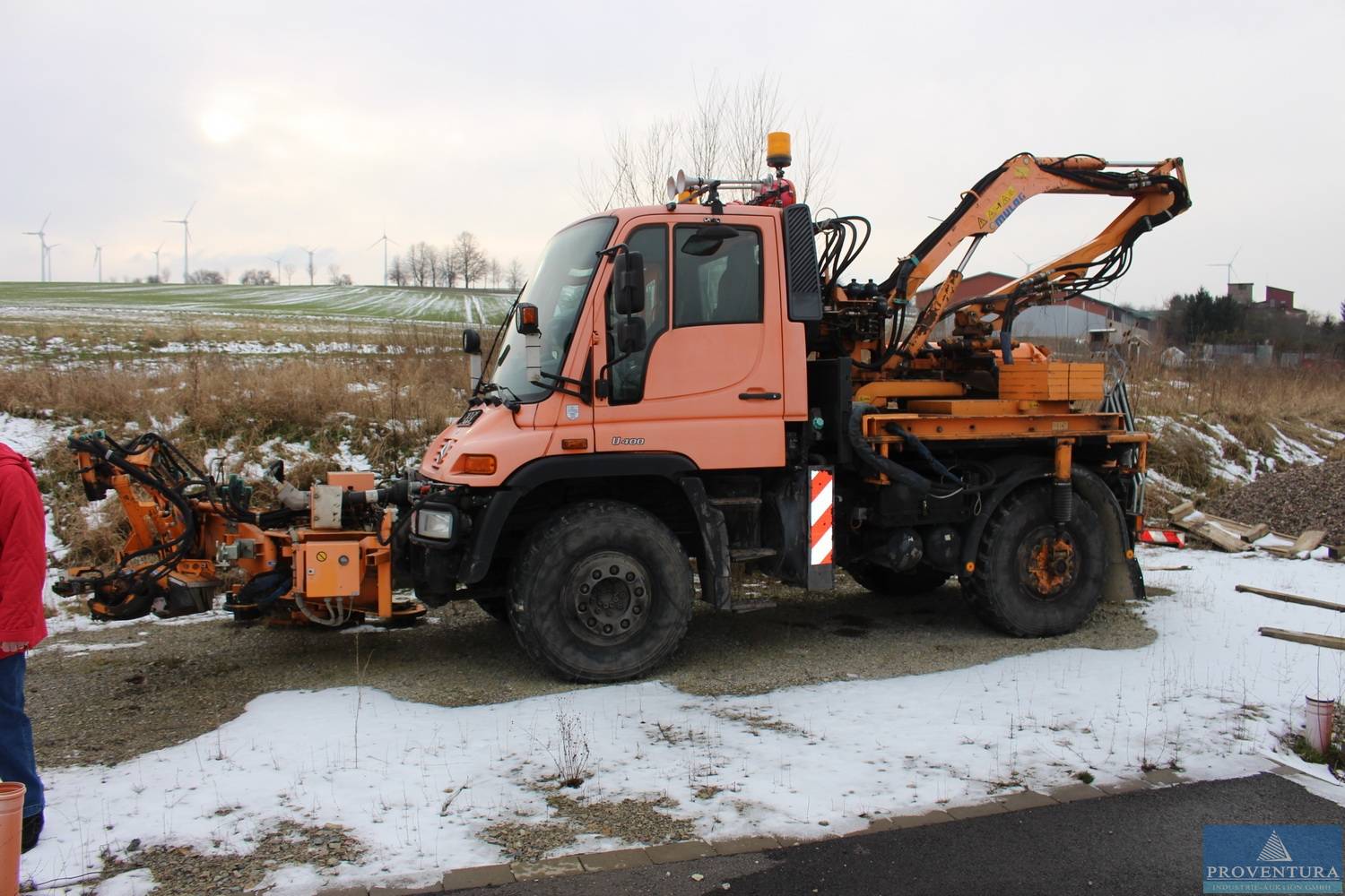 MERCEDES-BENZ Unimog 405-12 mit Mähwerken MULAG EZ 2006, Raum 37xxx Mühlhausen