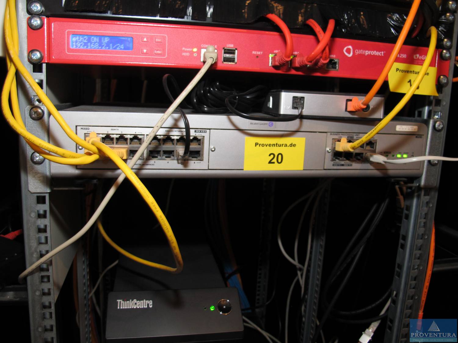 Rack-Telefonanlage ALCATEL-LUCENT