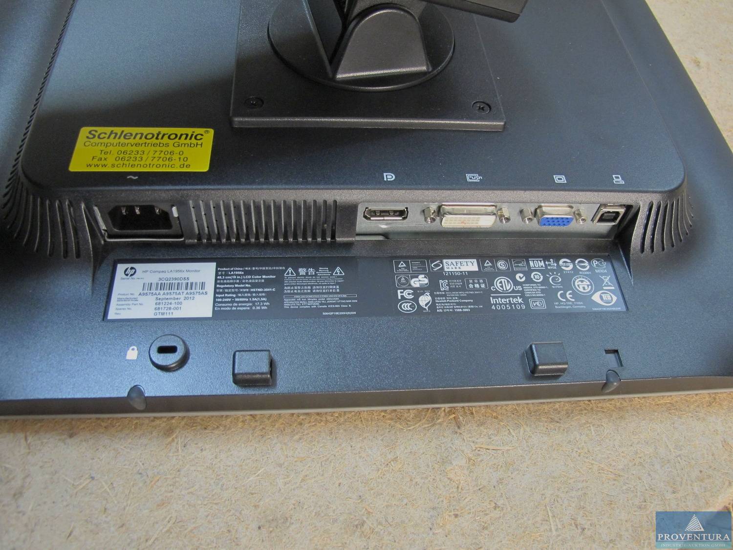 Monitor HP COMPAQ LA1956x