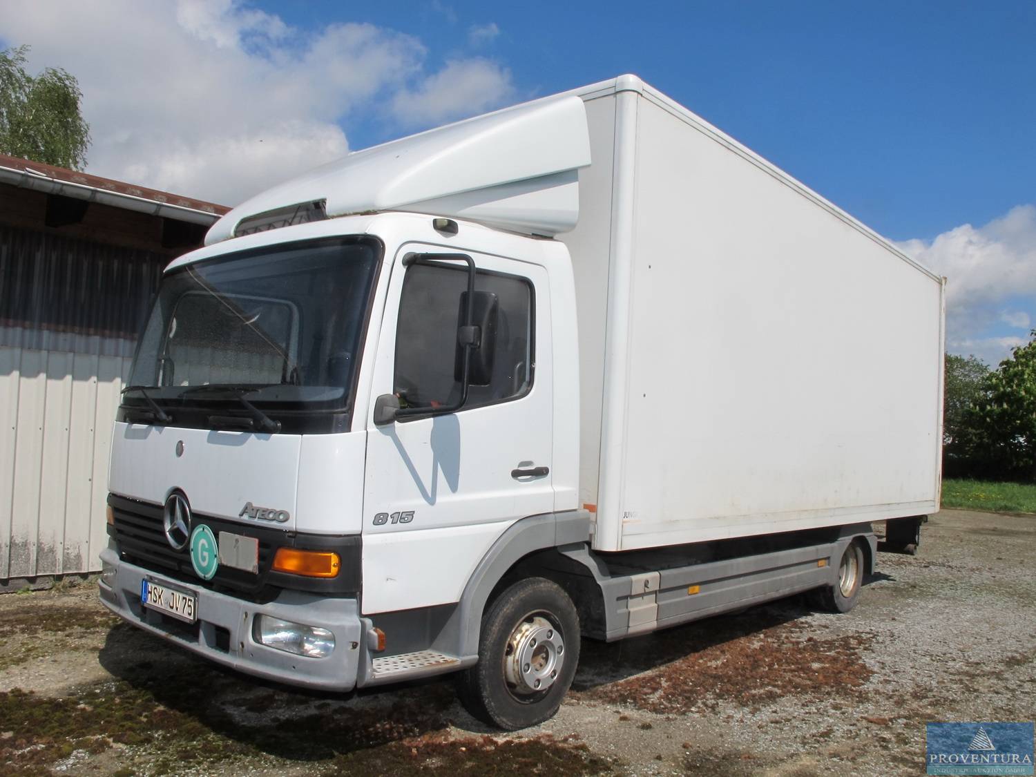 Lkw Koffer LBW Mercedes-Benz Atego 815