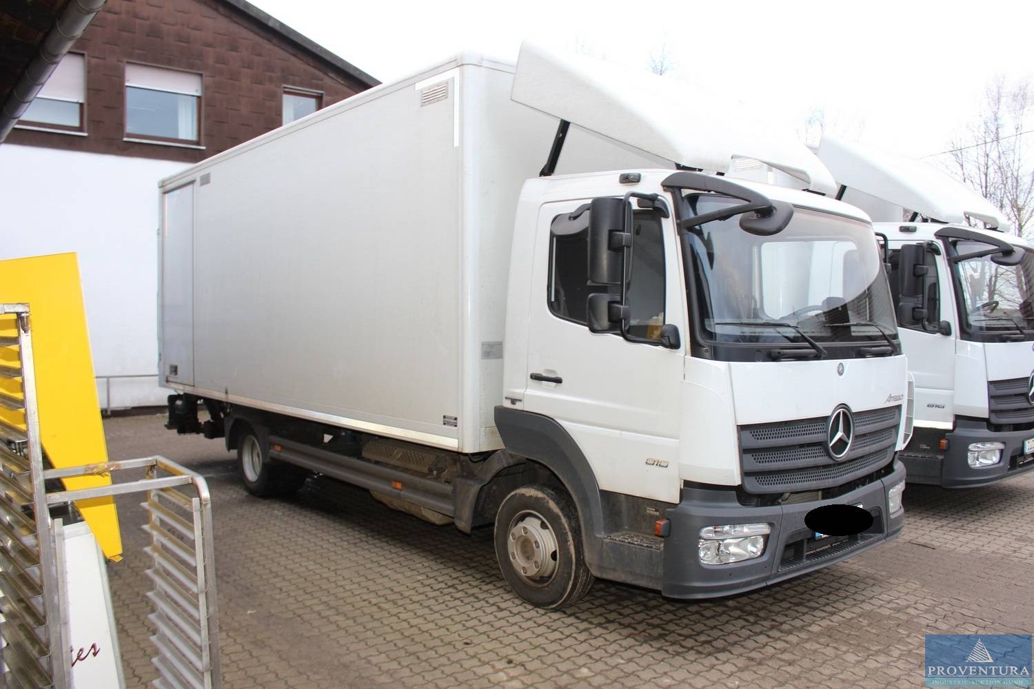 2x Isolierkoffer Mercedes-Benz Atego 815 EZ 2016