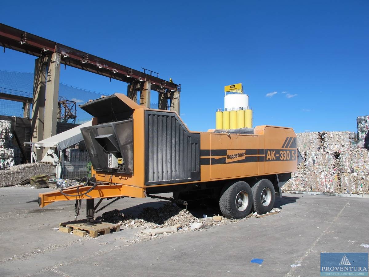 MobilSchredder DOPPSTADT AK 330 S Proventura OnlineAuktion