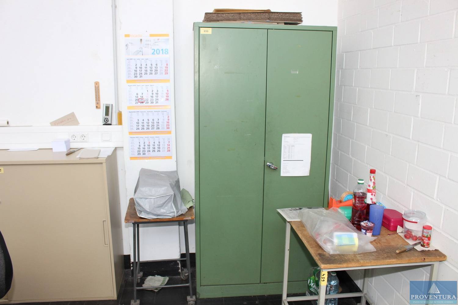 Metallschrank grün | Proventura Online-Auktion