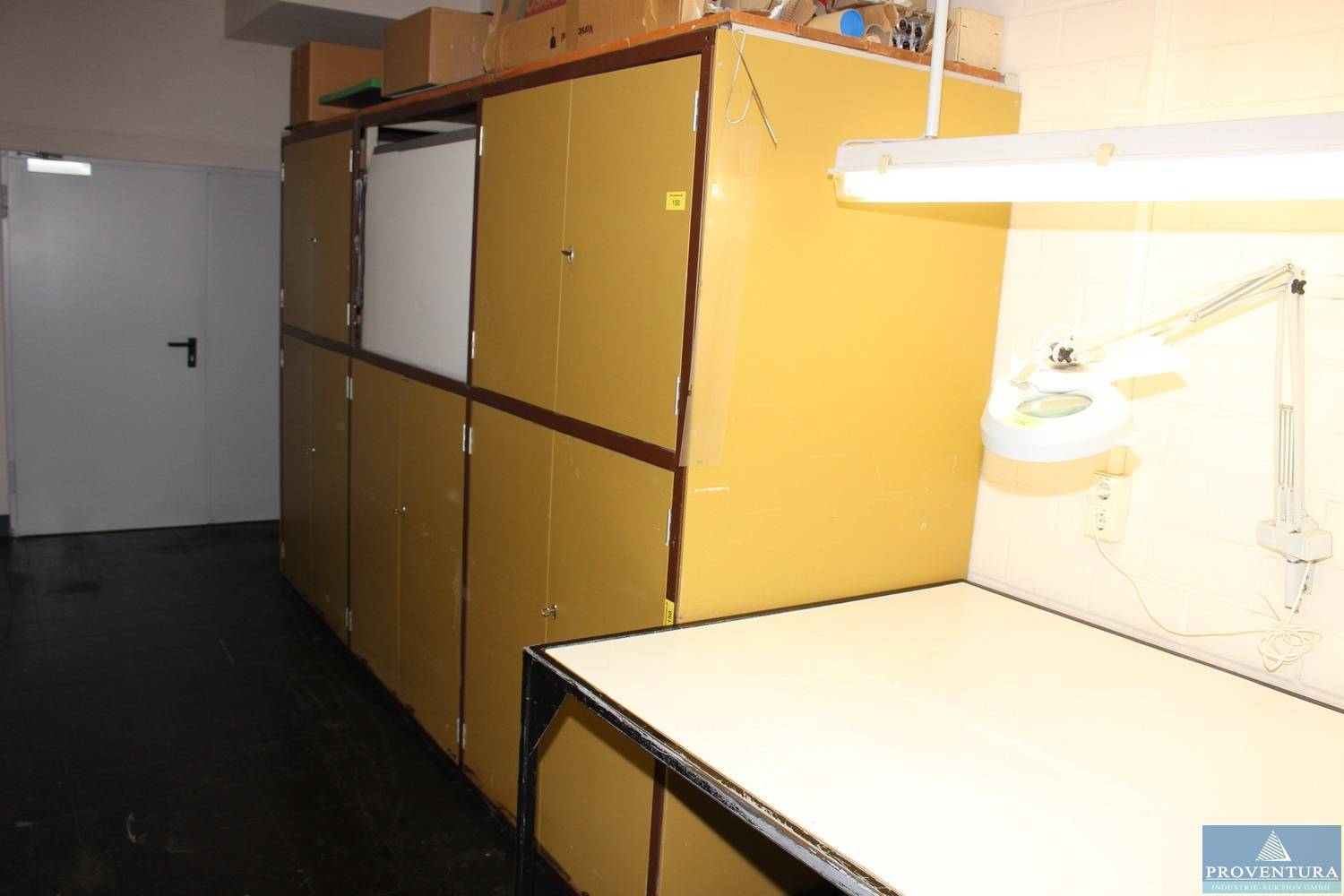 Regalschrank Stahl Holz