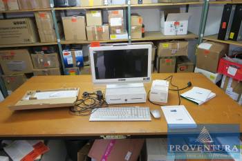 PC-System aus ehemaligen Kassenarbeitsplatz COMHAIR
