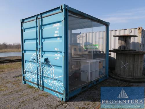 Versteigerung: See-Verkaufscontainer 10 Fuß m. Sanitär-Musterbestückung  – 28309 Bremen – 26.04.2022 – 09:50:00 – Feedzy