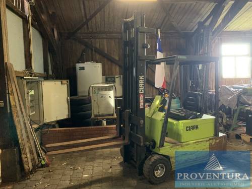 Versteigerung Elektro-Gabelstapler CLARK TM16L, 2 to, Bj. 1994 – 27232 Sulingen – 12.07.2022 – 10:15:00 – Feedzy