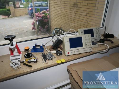 LCD-Uhren-Tester Timegrapher MTG 3000