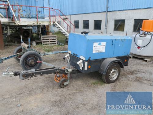 Versteigerung: Stromerzeuger mit Schweißgenerator GDV, EZ 1998, Stromgenerator HATZ, Schweißgenerator VIETZ