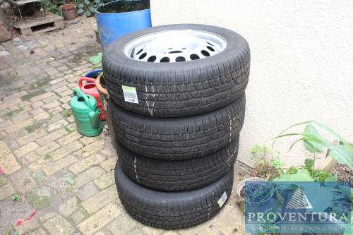 aus Insolvenz Winter-Kompletträder CONTINENTAL 22555 R17 101V M+S Bj. 2020 auf Stahlfelge MERCEDES BENZ A4474011700 ET 52 für Mercedes-Benz Vito W447