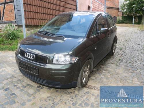 Fahrzeug-Auktion: Pkw AUDI A2, EZ. 2002, ca. 115.000 km