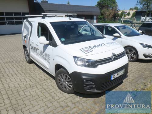 Fahrzeug-Auktion: Lkw geschl. Kasten CITROEN Berlingo 1.5 BlueHDi, EZ. 2020, ca. 23.000 Km