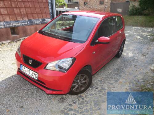 Fahrzeug-Auktion: SEAT Mii 1.0, EZ. 2015, 92.000 km, Klimaanlage, Aluminiumfelgen
