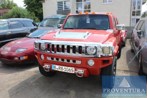 Aus Insolvenz: Hummer H3 3.7 Automatik, EZ 2012, 59.000 km, Klima, Leder, AHK