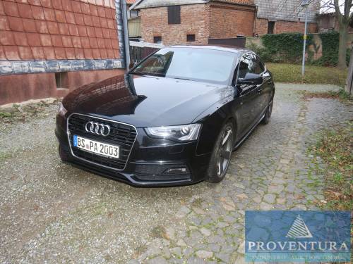 Fahrzeug-Auktion: AUDI A5 Sportback 2.0 TDI S line, EZ. 2016, 210.000 km