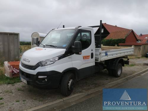 Aus Insolvenz: 2 Kipper IVECO Daily 70C18, EZ 2019, zul. GG 7.000 kg, Aufbau Meiller