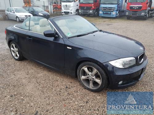 Aus Insolvenz: BMW 125i Cabrio M-Interieur M-Exterieur, EZ 2012, 118.000 km, Leder, Navi, neue Reifen
