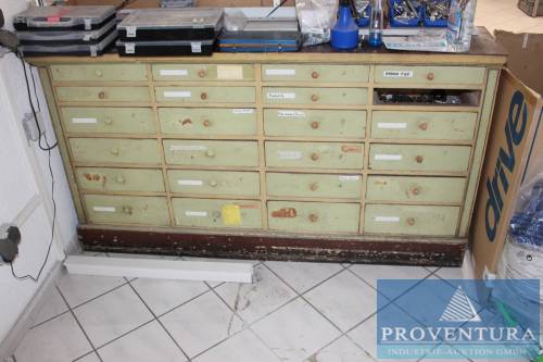 Holz-Schubladenschrank ca. 160x95h cm