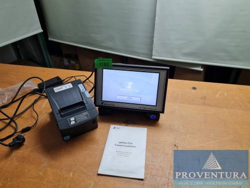 PC-System aus ehemaligen Kassenarbeitsplatz SCHULTES S700