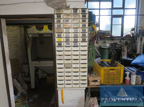 Kleinteilemagazin Kunststoff ca. 50x120h cm