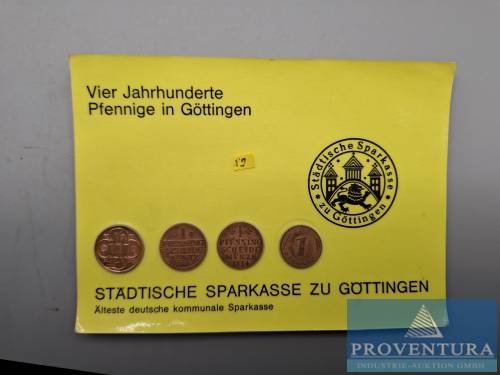 Neuprägungen Mittelaltermünzen Städtische Sparkasse zu Göttingen