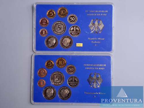 Sada mincí SRN 1976 GJ pp 21,76 DM