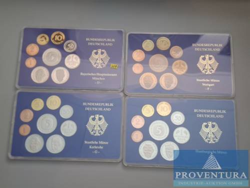 Sada mincí SRN 1988 DFGJ pp 43,52 DM