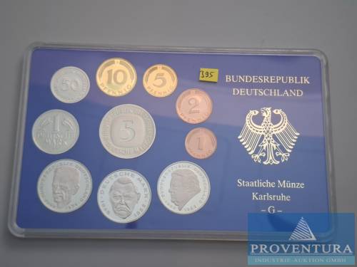 BRD muntset 1991 G pp 12,88 DM
