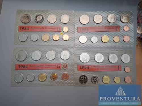 Sada mincí SRN 1984 DFGJ st 51,52 DM