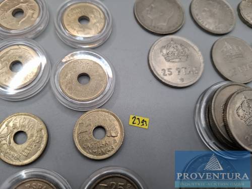 Pièces de circulation Espagne Juan Carlos 154x 1 Peseta