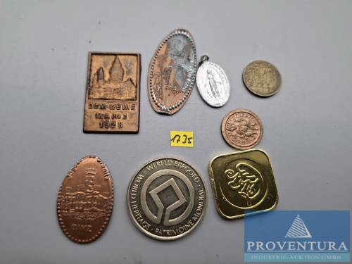 Stamps and badges Mainz Cathedral Consecration 1928