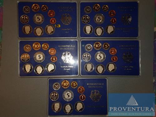 KMS Bondsrepubliek Duitsland 1993 ADFGJ pp