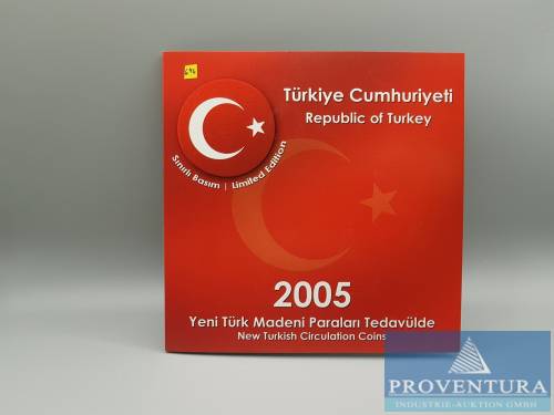 KMS Turecko 2005 1 Kurus - 1 Lira st