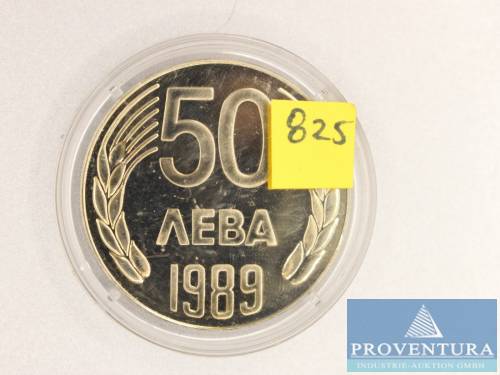 Sběratelská mince Bulharsko 50 Lewa 1989 pp