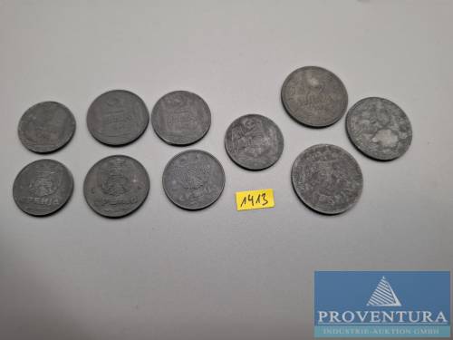 Oběžné mince Srbsko 2x 1 Dinar 1942