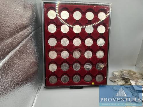 Pièces en argent et de collection République fédérale d'Allemagne 5 DM à partir de Raiffeisen 1968 30 pièces